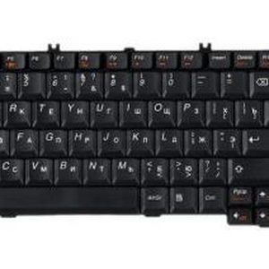 (25-008517) клавиатура для ноутбука Lenovo G550, B550, B560, V560, G555, черная, гор. Enter