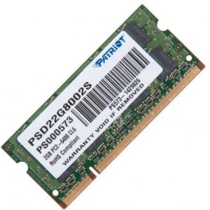 (PSD22G8002S) Модуль памяти SO-DIMM DDR-2 PC-6400 2Gb Patriot [PSD22G8002S]