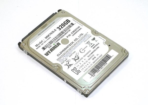Жесткий диск HDD 2,5" 320GB UTANIA MM702LS