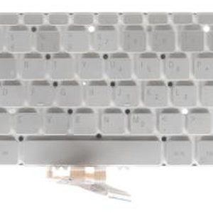 (102-016m2lha02c) клавиатура для ноутбука Acer Swift 5 SF514-52T серебристая с подсветкой