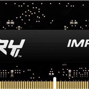 Оперативная память Kingston 16GB 2666MHz DDR4 CL15 SODIMM 1Gx8 FURY Impact, 1 year