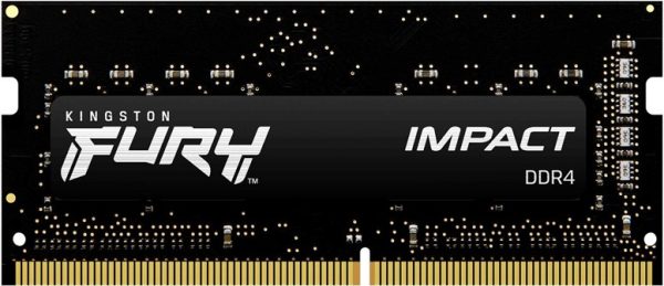 Оперативная память Kingston 16GB 2666MHz DDR4 CL15 SODIMM 1Gx8 FURY Impact, 1 year